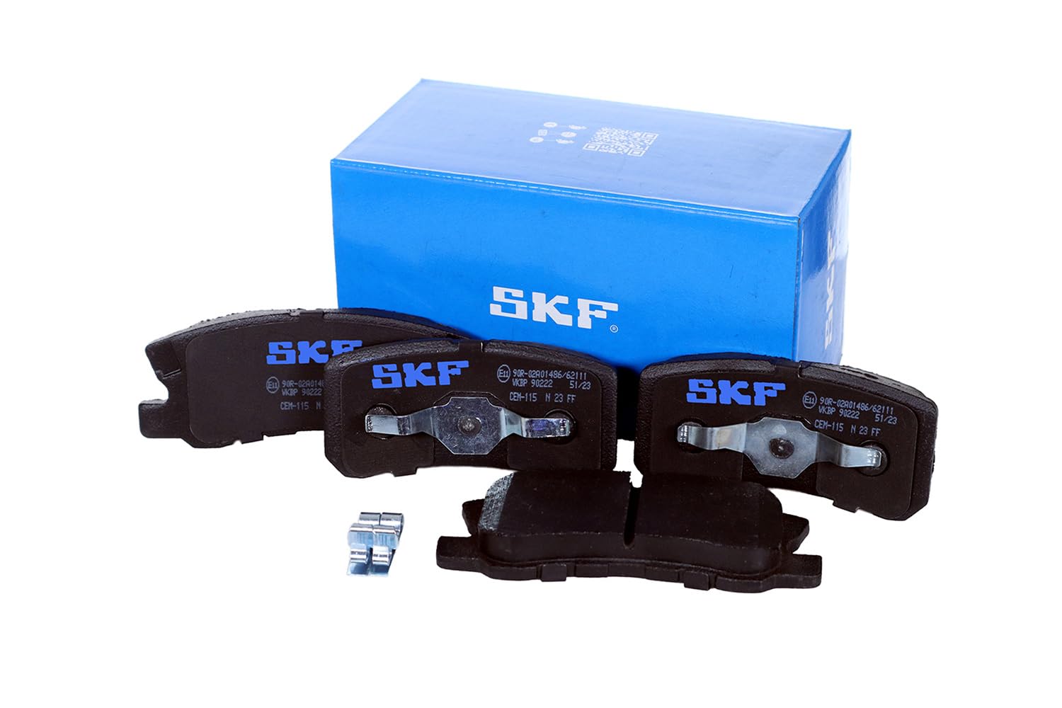 Skf Vkbp 90222 Kit Pastiglie Freno, Freno A Disco-image