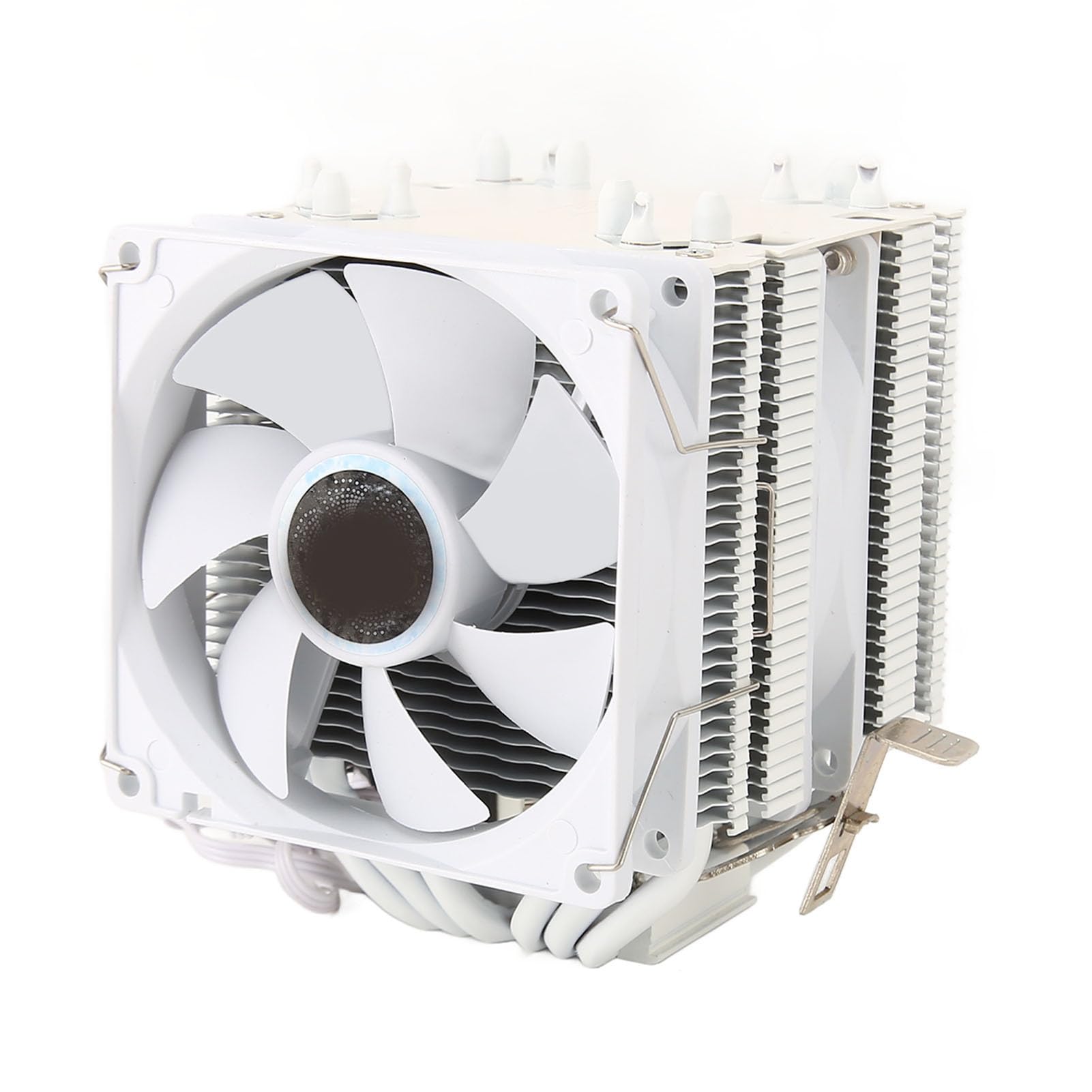 Mingzhe Dissipatore CPU da 9 Cm Design Dual Tower per e, Ventole di Raffreddamento Silenziose da 22 DB con 6 di Calore in Rame, Installazione Semplice per la Casa e il Gioco