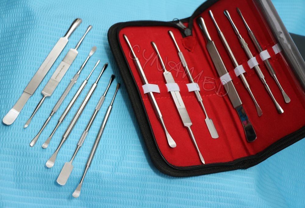 衛生医療用品・救急用品 Stainless Steel Medical Tool Germany Amazon.com: New Set of 7 German Stainless PERIOSTEAL Dental