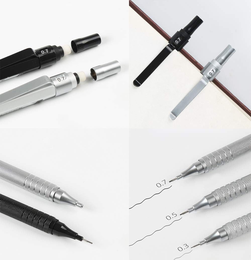 Amazon.co.jp: シャープペンシル 高級 シャーペン0.3mm 0.5mm 0.7mm