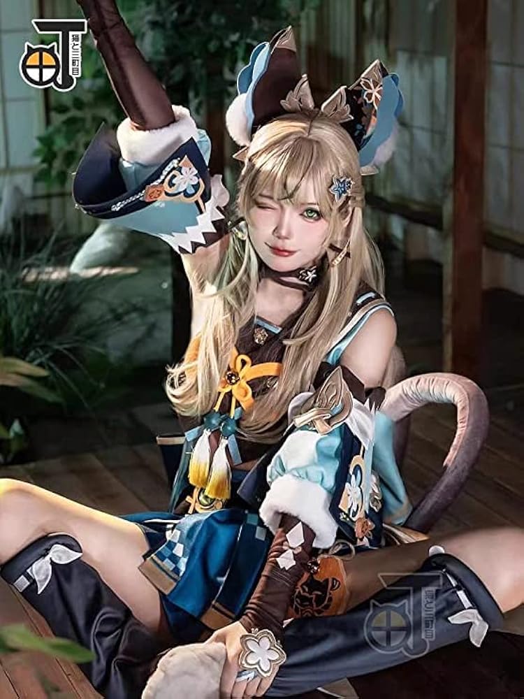 Amazon.co.jp: 原神 Genshin Impact綺良々コスプレ衣装 : ホビー