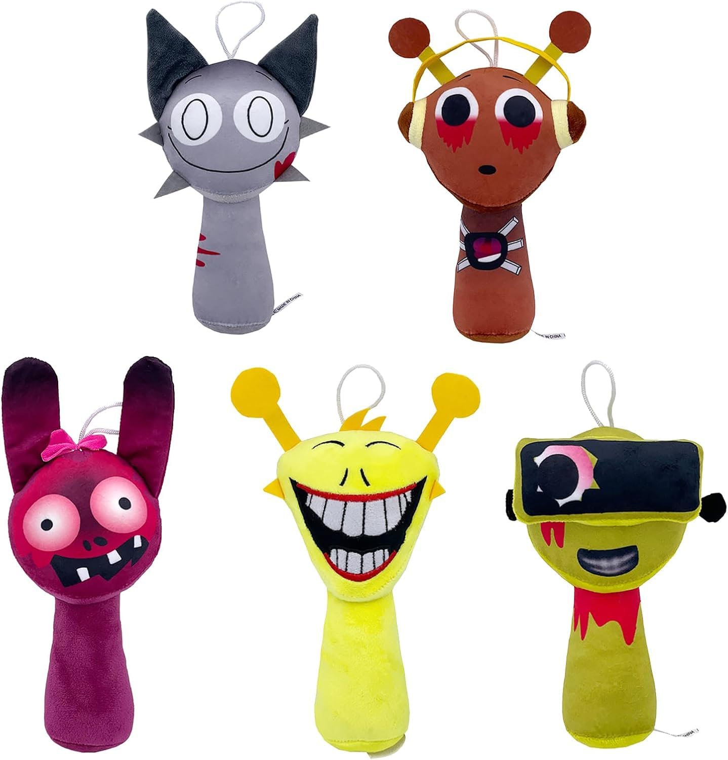 スプランキーぬいぐるみセット　ラディ　ガーノルド　ダープル　サイモン　オワックス スプランキーぬいぐるみセット ラディ ガーノルド ダープル サイモン