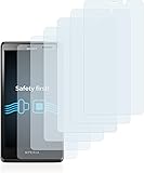 Savvies Protector de Pantalla para Sony Xperia T LT30 [6 Unidades] - Transparente