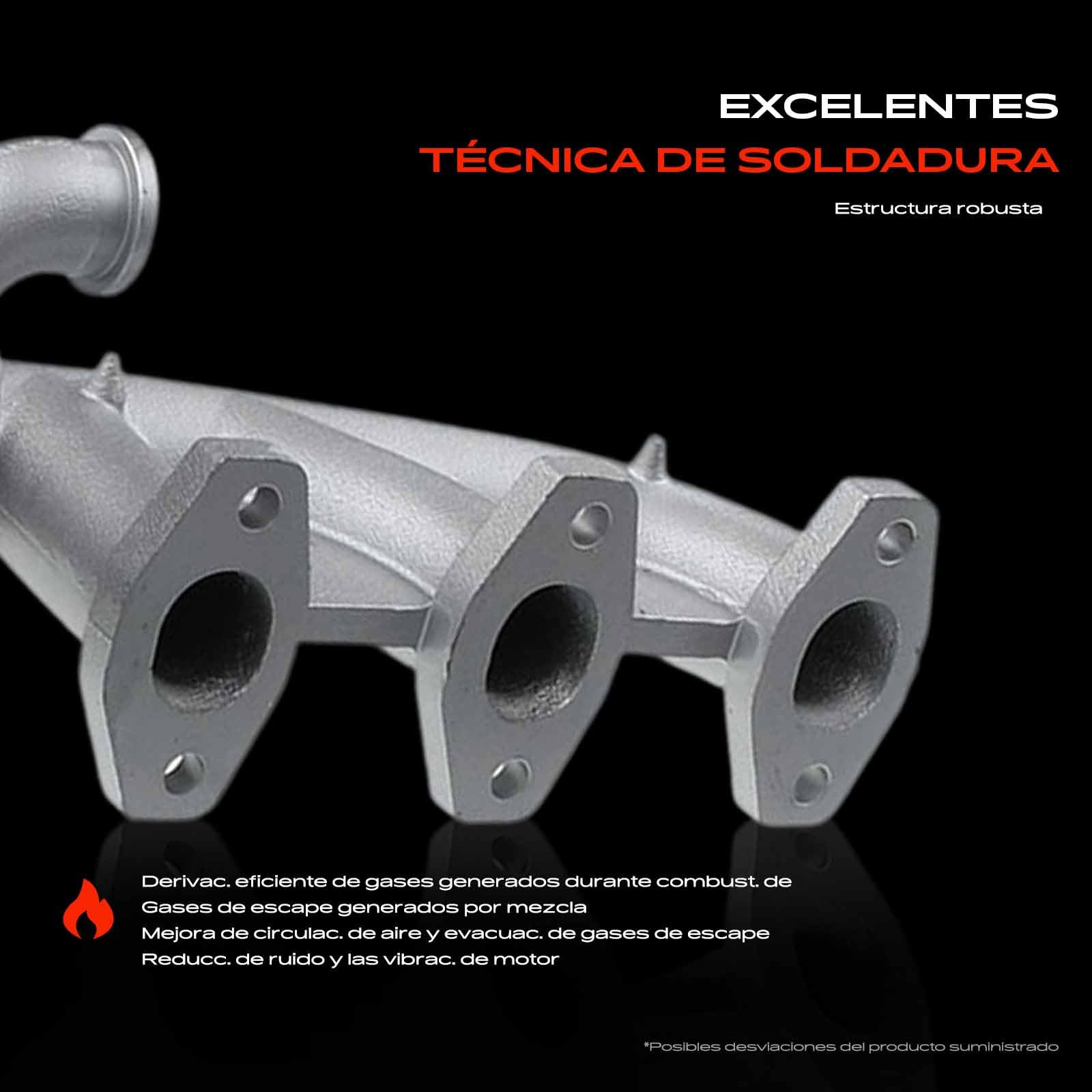 Frankberg Colector de escape Compatible con M.u.l.t.i.v.a.n V 7EF 7EM 7EN 7HF 7HM 7HN 2.5 TDI Transporter V Bus 7EB 7EJ 7HB 7HJ 2.5 TDI 070253017A
