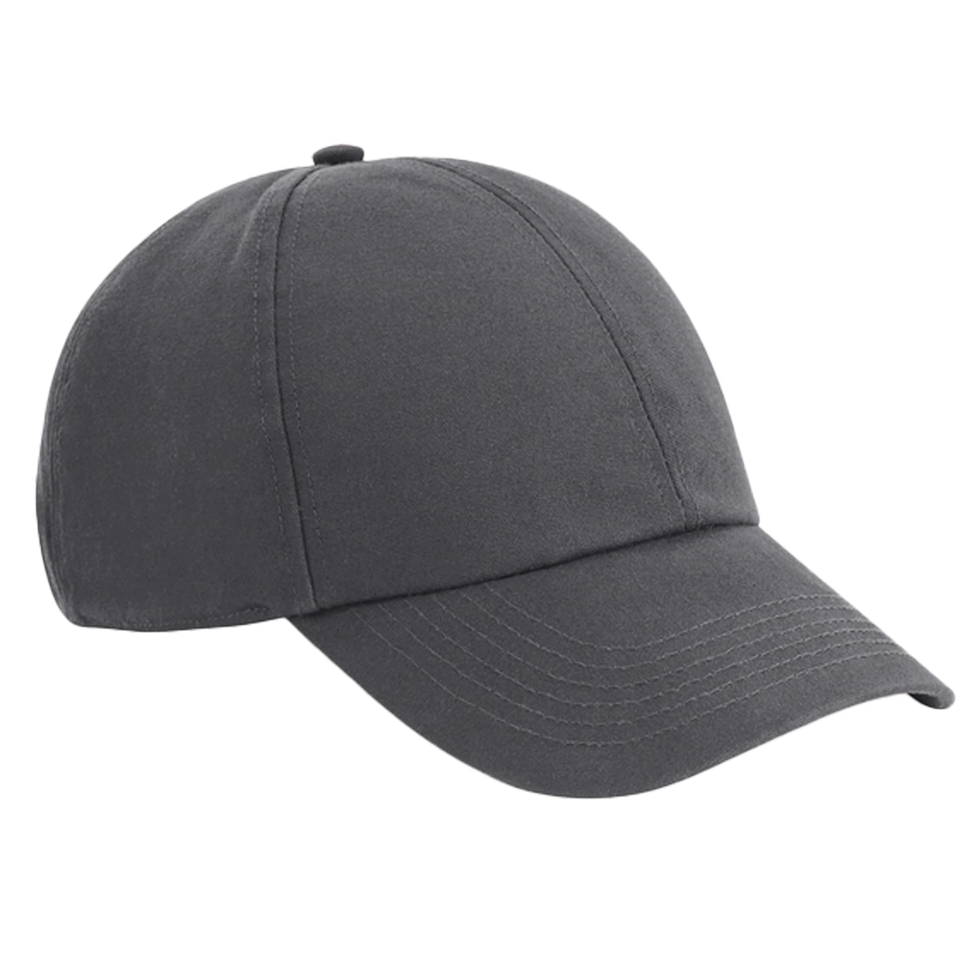 Beechfield® B54N Organic Cotton 6 Panel Cap - Graphite Grey