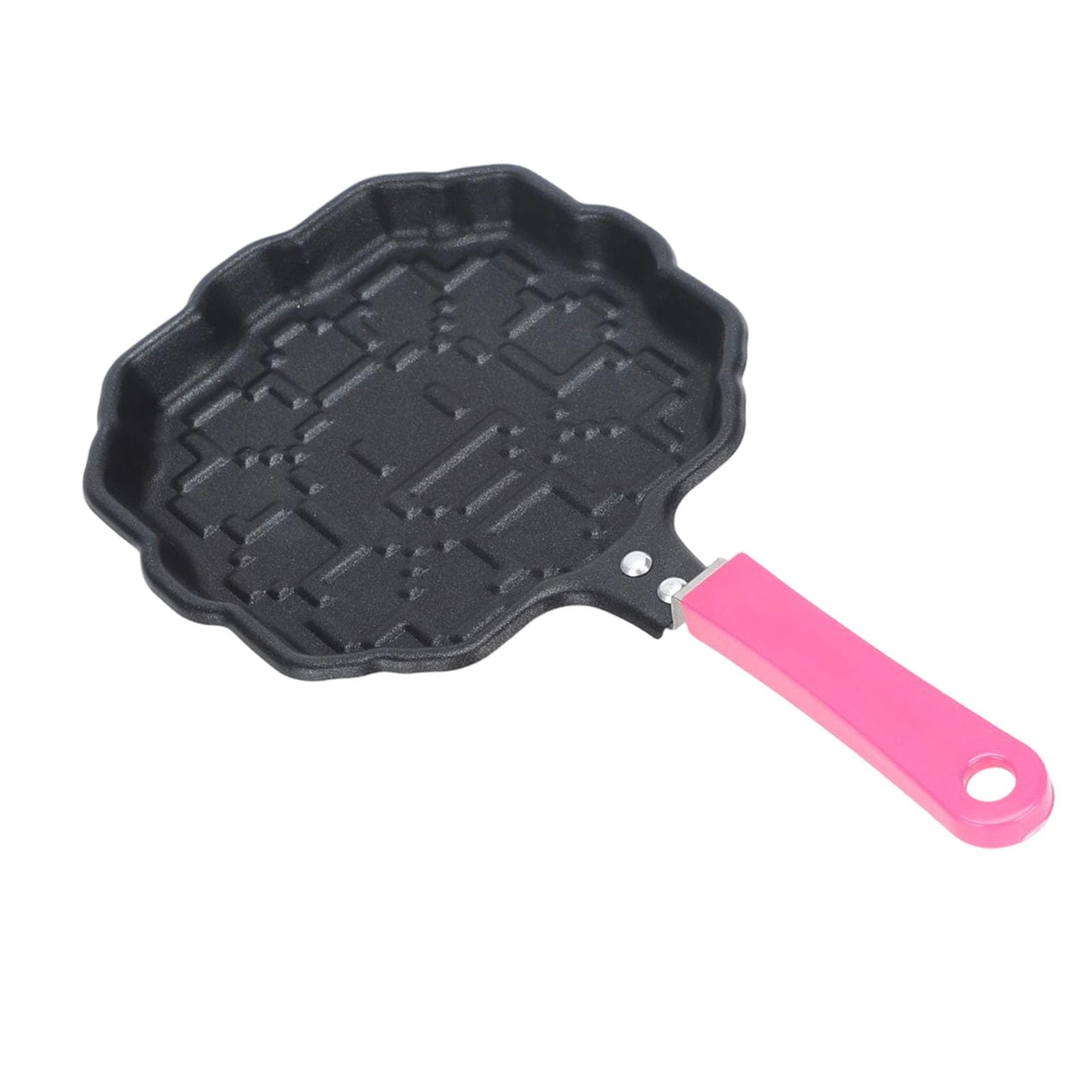 Ekoama Flower Pattern Aluminum Baking Pan For Even Heat Distribution Great For Cakes Treats And Bread