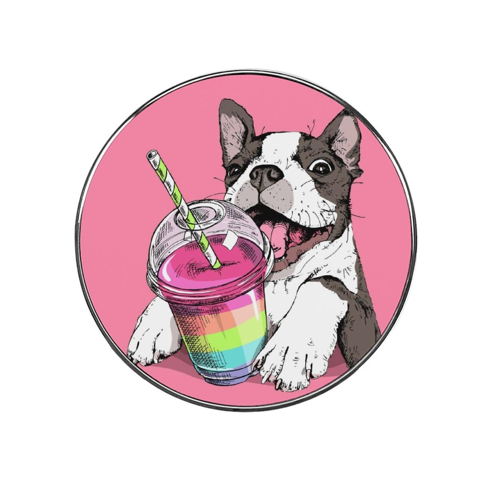 Cute Bulldog Magnets For Fridge Kitchen Decoration For Refrigerators Whiteboards