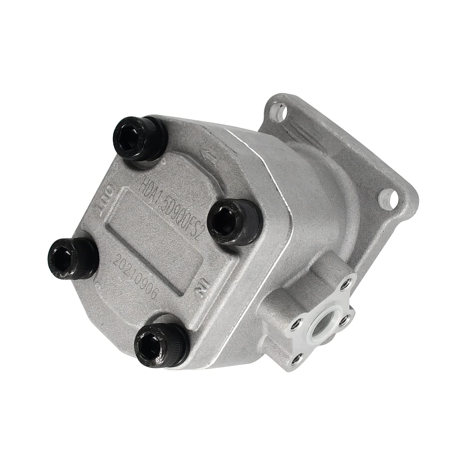 Pompa Per Ingranaggi A Pressione 'olio Idraulico Compatibile Con - Foto 3