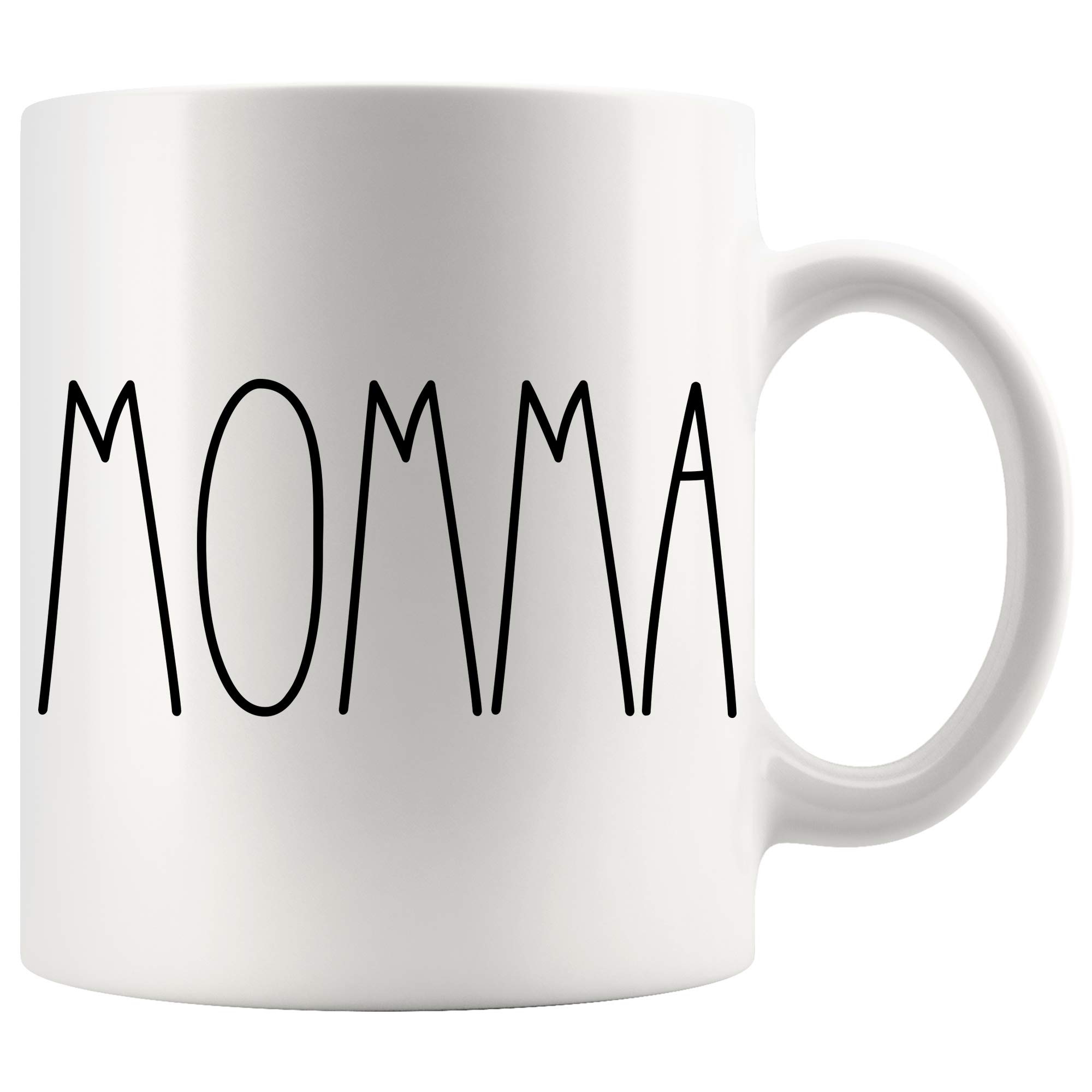 Momma Coffee Mug, Momma Birthday Gift, Mug Gifts for Christmas, Birthday, Merry Christmas, Mother's Day, Family Coffee Mug Birthday Present For The Best Momma Ever Coffee Cup 11oz