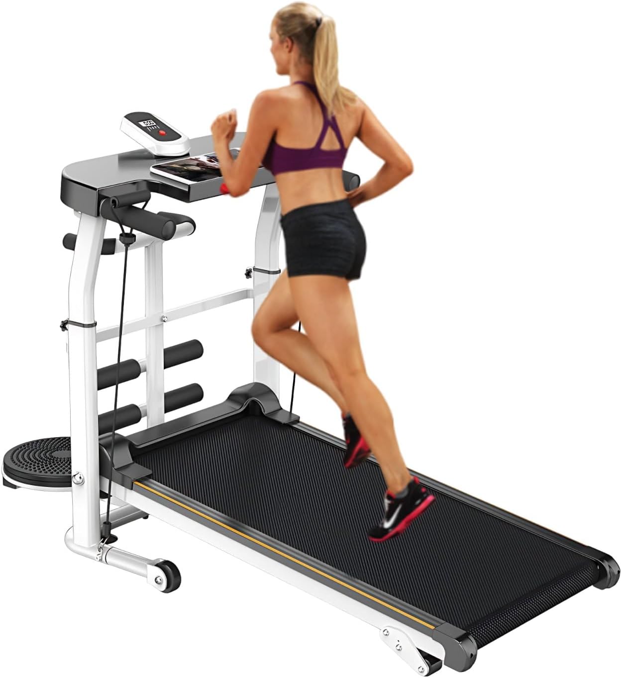 Caminadora Mecánica Plegable KAIKAFEI, Capacidad 150 kg, Velocidad Ajustable