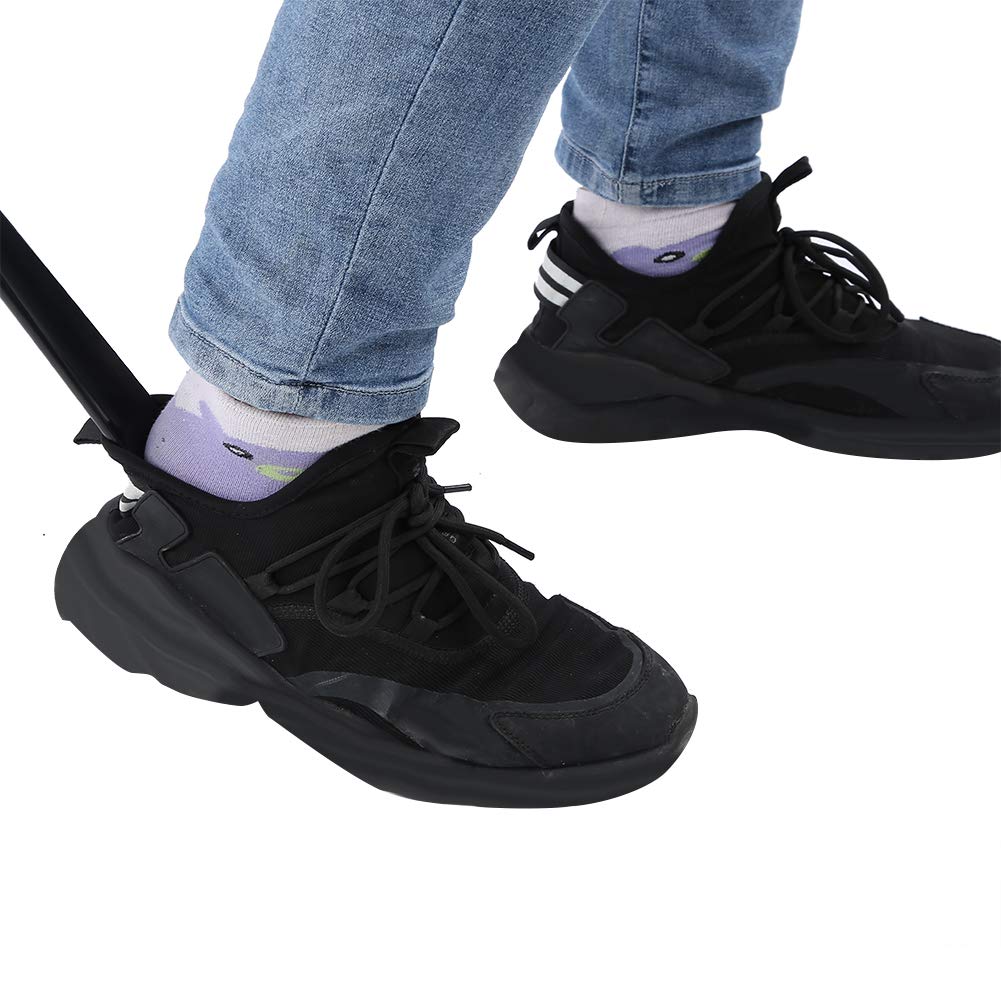 Bastone toeletta, multifunzione resistente, con corno di scarpe, lunga incinta per pazienti anziani disabili