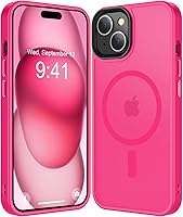 Vista 41 de Funda compatible con iPhone 14/13 [compatible con Magsafe y protección de grado militar] Funda delgada magnética translúcida mate para iPhone 13/14