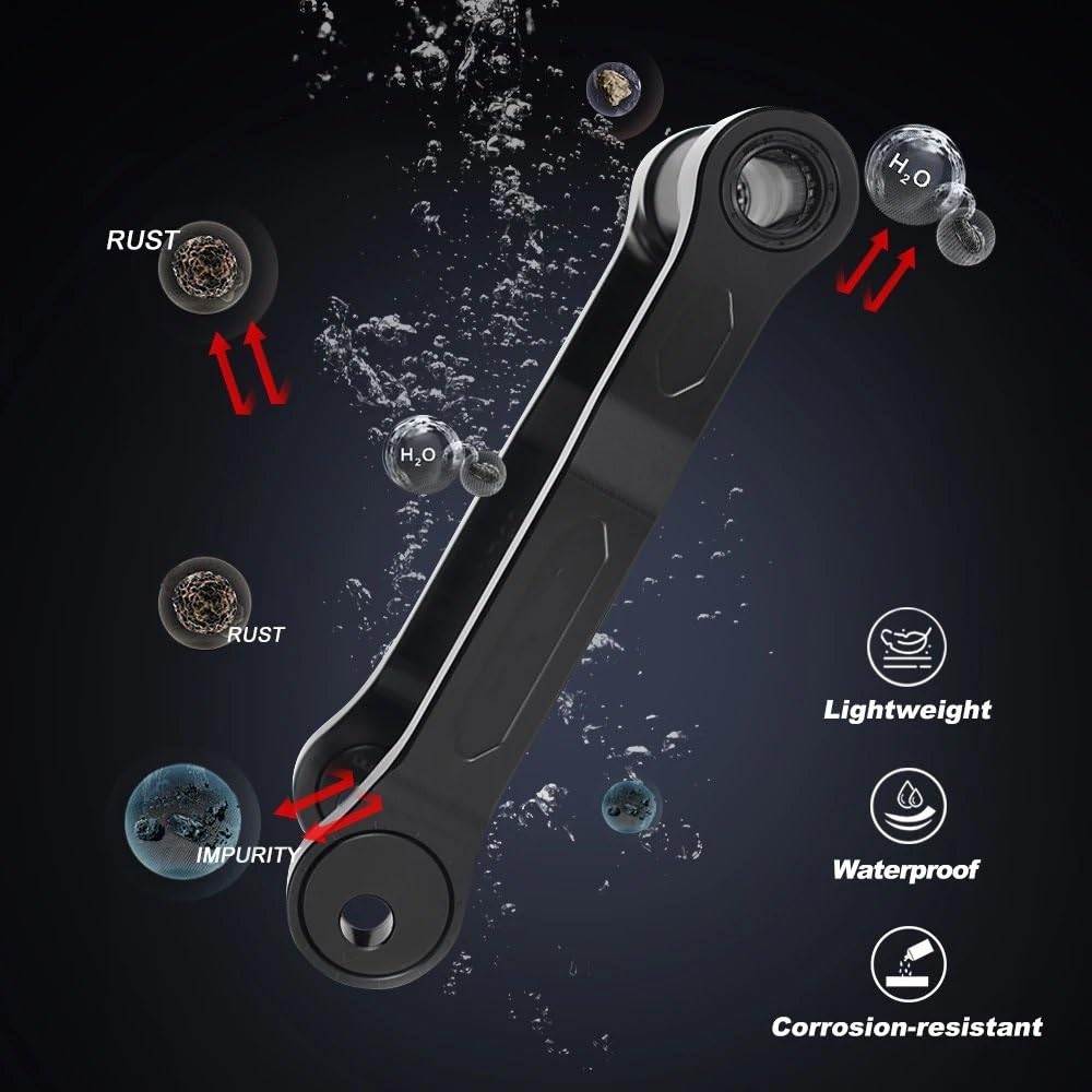 para CRF1000 XL750 Transalp 2024 Kit De Descenso Enlaces de Descenso | Suspensión ajustable que baja los accesorios de la motocicleta de los enlaces de descenso