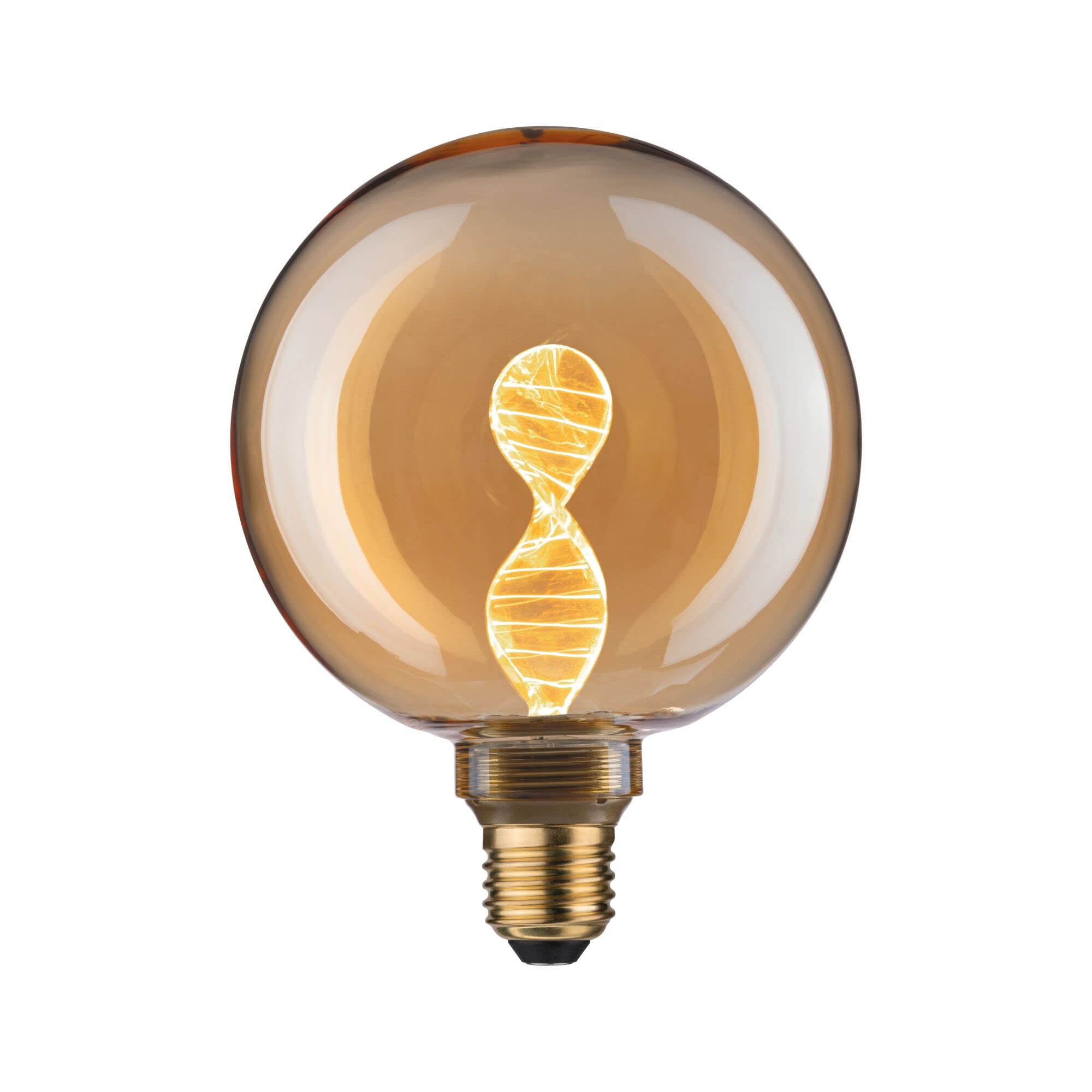 Paulmann 28881 LED Light Bulb Inner Glow Edition Globe G125 180 lm Gold 3.5 Watt Light Bulb 1800 K E27
