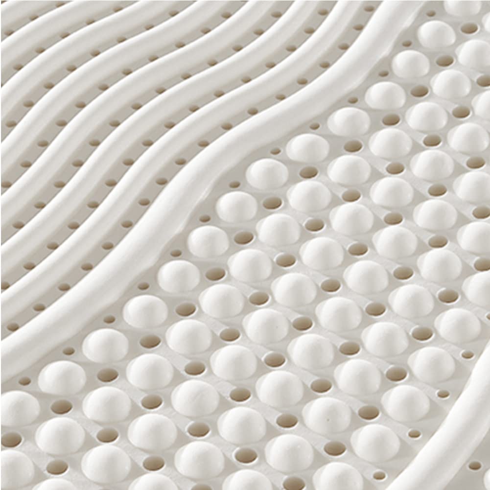 Colchón de látex Natural Premium de 10 cm (4 Pulgadas), Duradero, no se deforma, tamaño Completo (90 x 190 cm (35 x 75 Pulgadas)) para Mayor Comodidad y Soporte.