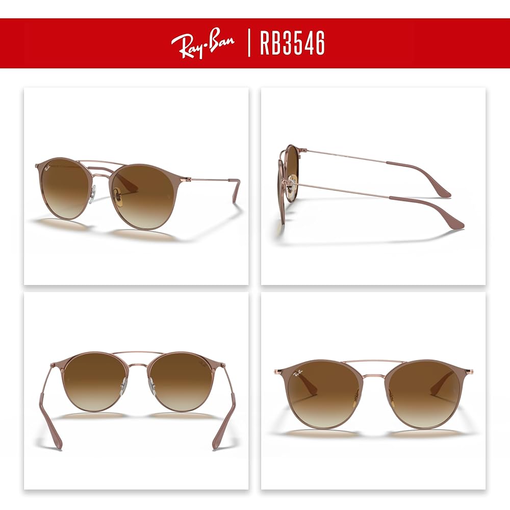 Amazon.com: Ray-Ban RB3546 907151 52M Copper Top On Beige