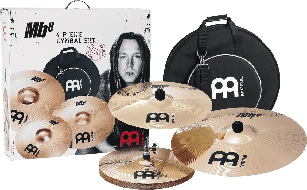 Amazon.com: Meinl Mb8 Rock Cymbal Set - 14 Inch Hi Hats, 18 Inch