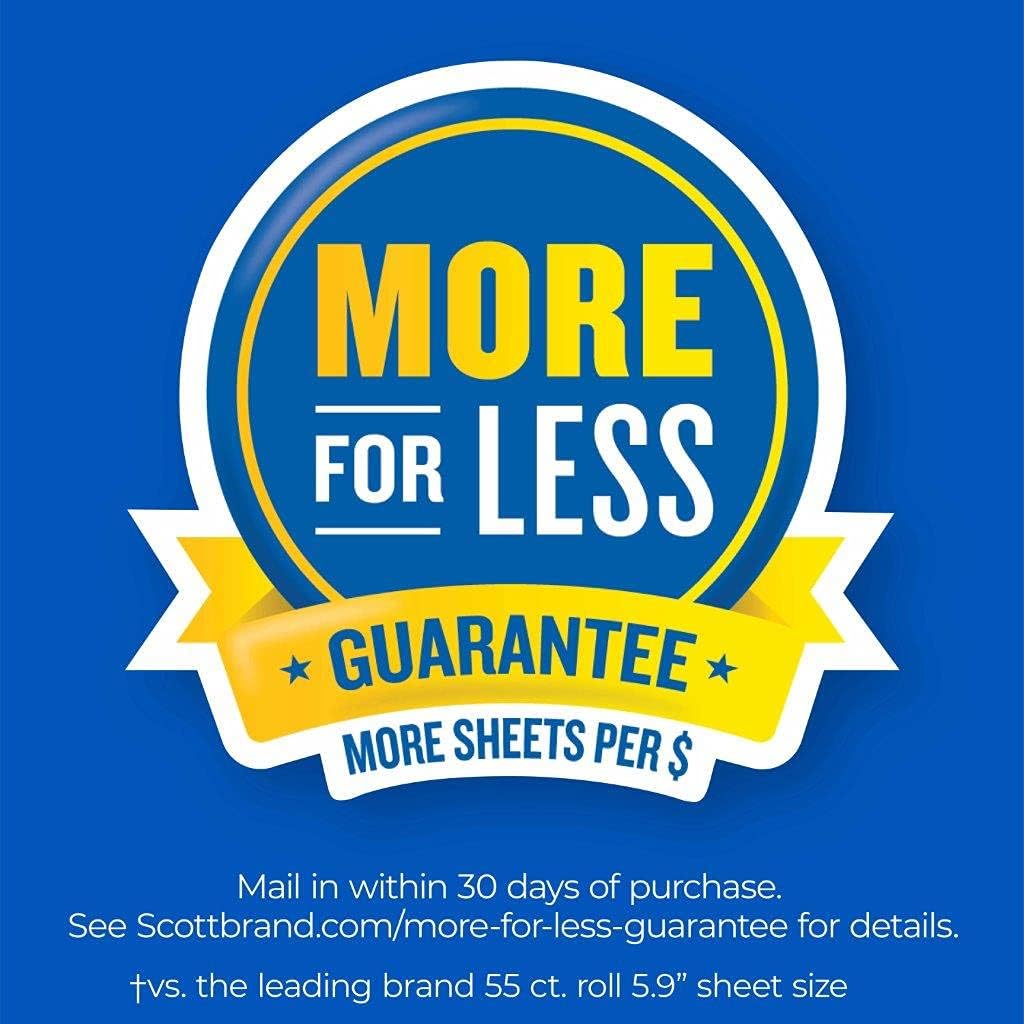 Scott Paper Towels, Choose-A-Sheet - 30 Mega Rolls (2 Packs of 15) = 56 Regular Rolls (102 Sheets Per Roll) : Health & Household