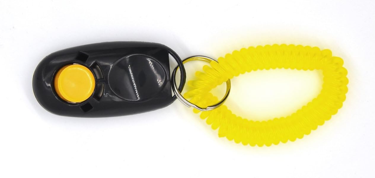 ArRord Dog Click Clicker Training Trainer Black