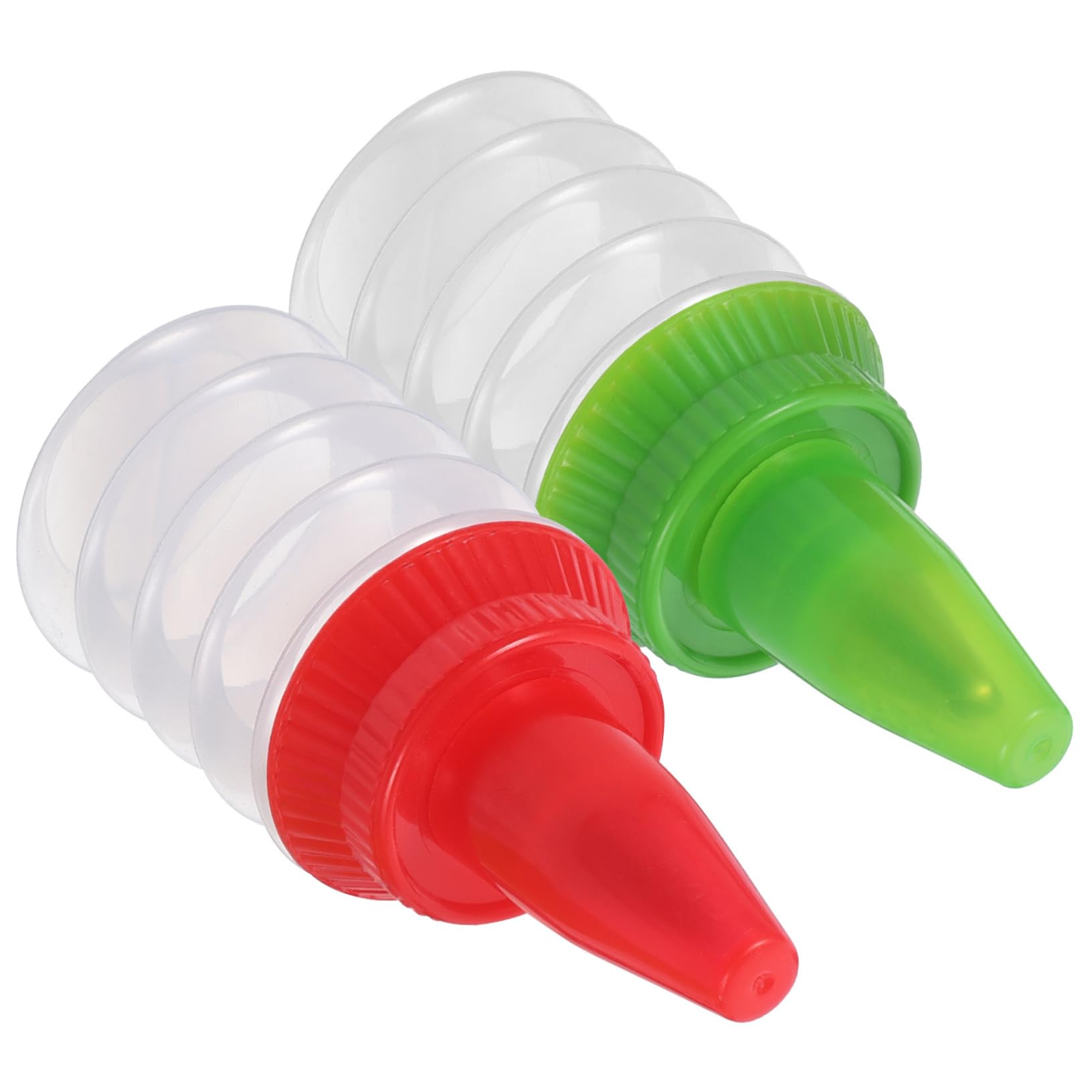 Mikinona Lot De 2 Bouteilles Souples à Glaçage Décoratives pour Biscuits Et Gâteaux, 100 ML, Plastique Souple, Multifonction, Accessoires Pâtisserie pour Décoration Maison