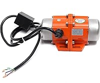 Vista 1 de Vibrador de hormigón Motor de vibración 1 fase, vibrador de hormigón de CA 110V Monofásico AC Motor vibratorio eléctrico Caja de aleación