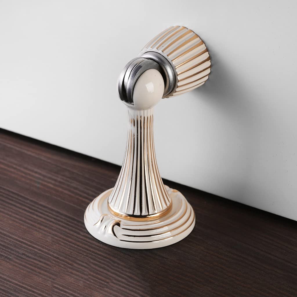 Nvsfzgiyg 5V Door Stopper Holder Catch Floor Fitting With Screws For Home Bedroom Toilet Hardware(5V)