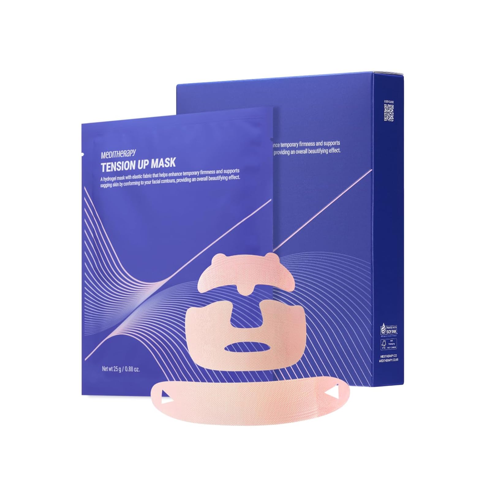 INMOTOX Tension Up Mask (5 pieces), Lift Up, Face Mask, Small Face, Improve Sagging, Moisturizing, Sheet Mask
