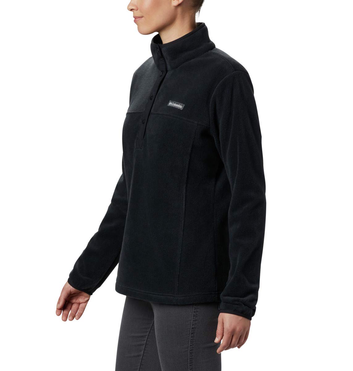 Columbia Benton Springs 1/2 Snap Pullover, Polaire Femme, Black, Taille XL