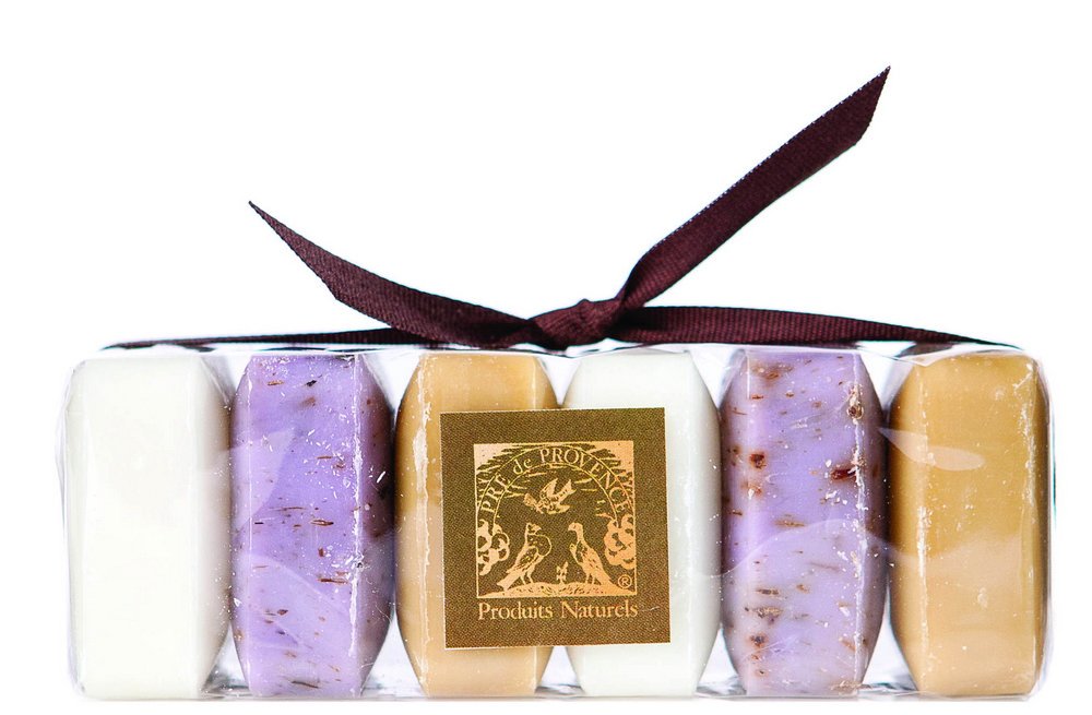 Pre de Provence Luxury Guest Gift Soap (Set of 6) -, Assorted Wrapped Classic S/6 (5299)