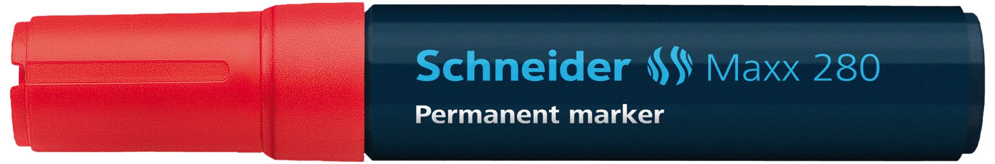 Novus Permanent Marker 280, Red, Knitting Thickness 4 + 12 mm