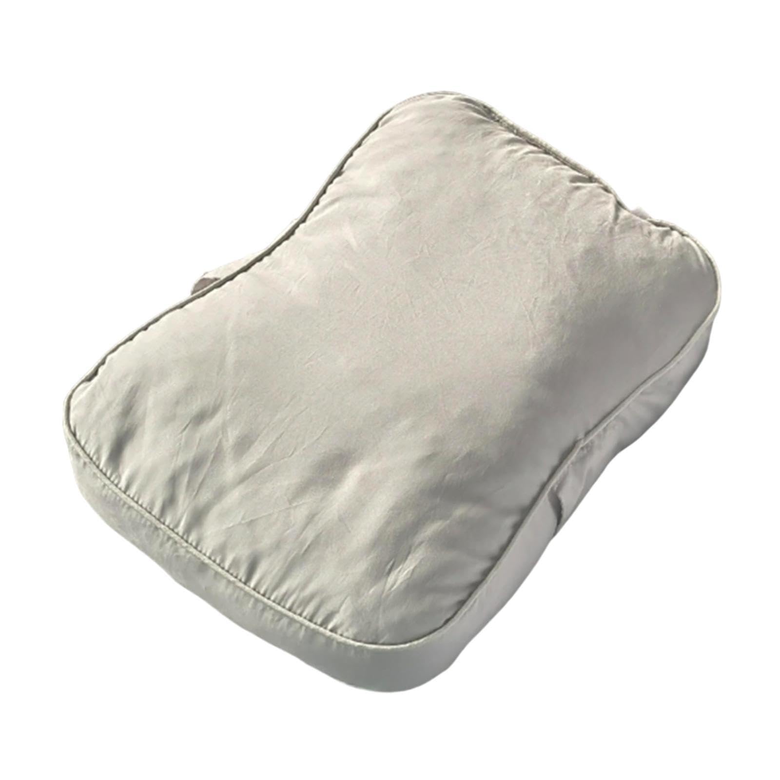 mophrati Knee Pillow Soft Knee Pillow Offers Personalized Comfort Boost Support Cushion Alleviating Discomfort While Resting At Night Soft For Side Sleepers, Grey, 34x24cm