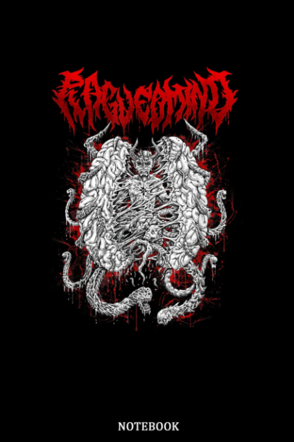 Artist Plagued Mind Exclusive Merch Brain-Gift Notebook Planner: Perfect for Notes, Journaling, journal/Notebook, Journal Writing Notebook For Girls ... Day Gift | Gift Idea for co-worker, women, m