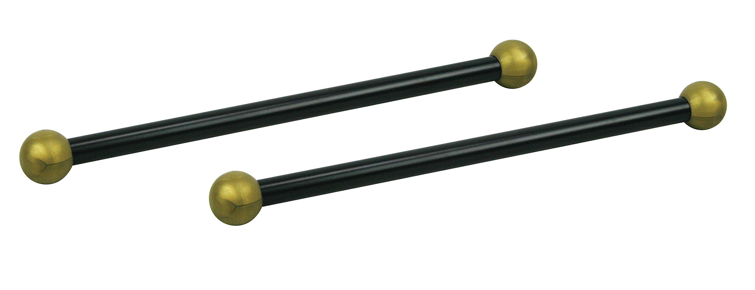 Solus SCA-335-2PK 15" Aluminum Cross Arm Ladder for Outdoor Lamp Posts and Poles, Easy to Mount, Maintenance Free and Weather Resistant, Black Bar