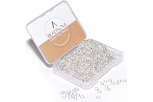 BEADNOVA Silver Chain Ring Jewelry: The Foundation for Stunning Creations