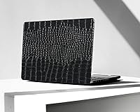 Vista 13 de KEROM Compatible con Funda para MacBook Air de 13 Pulgadas con Diseño de Cocodrilo 2021 2020 2019 2018 M1 A2337 A2179 A1932, Texturizada Elegante