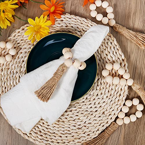 Di Qiu Ren NAPKIN RINGS SET 6 Pcs Wooden Napkin Rings thumb #5