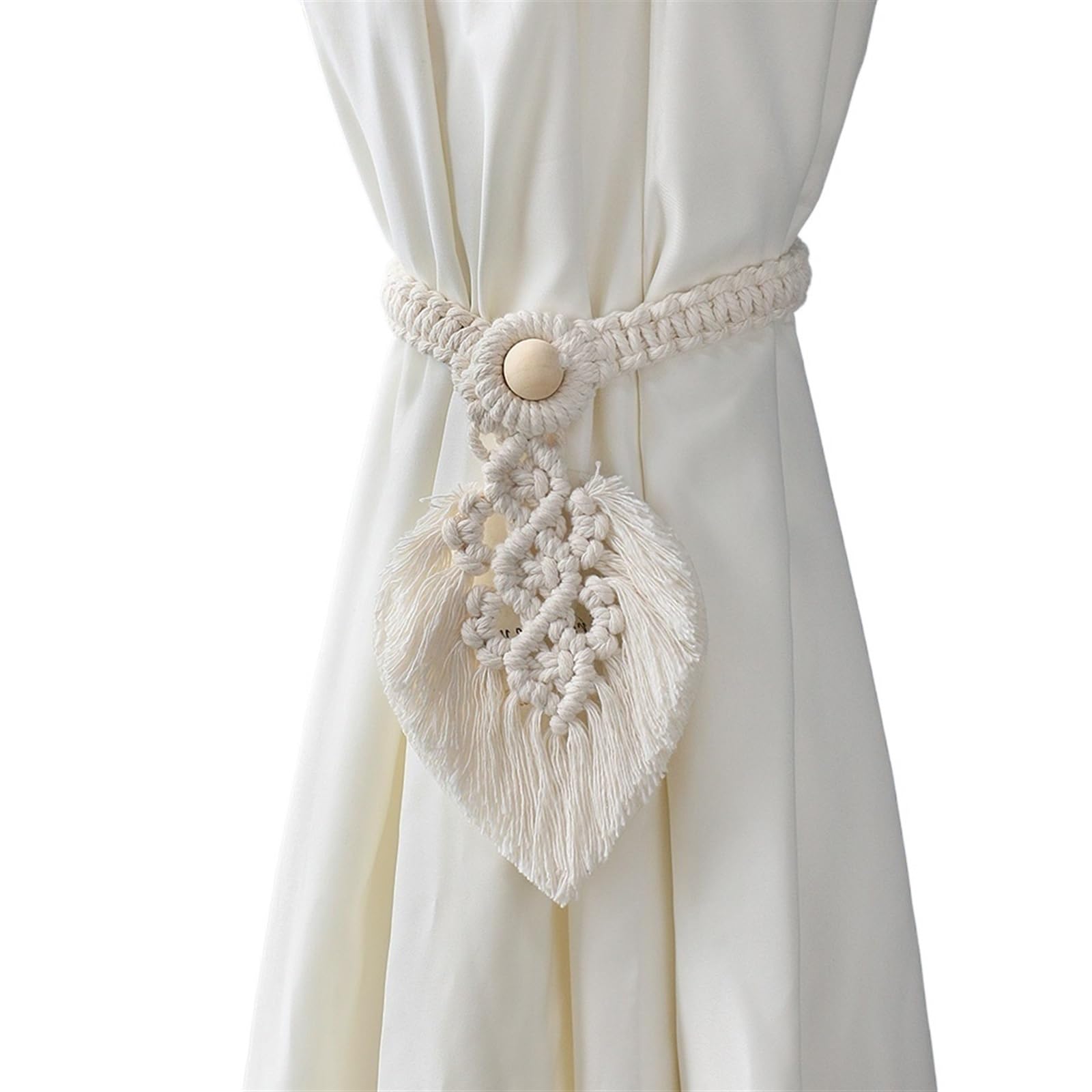 embrasses de Rideaux Curtain Tie Backs with Beadfringe Curtains Acccessories Decorative Rope Decoration for