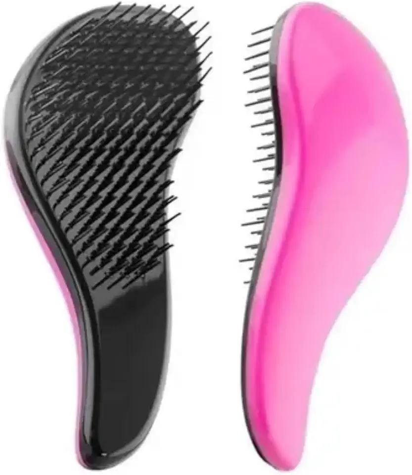 Escova desembaraçadora de cabelo anti-quebra pente anti frizz escova mágica - Cores Variadas -TONSHOP