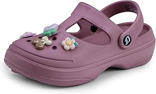 DOCTOR EXTRA SOFT Women's Classic Charms Clogs/Sandals with Adjustable Back Strap for Adult | Comfortable & Light Weight |...
