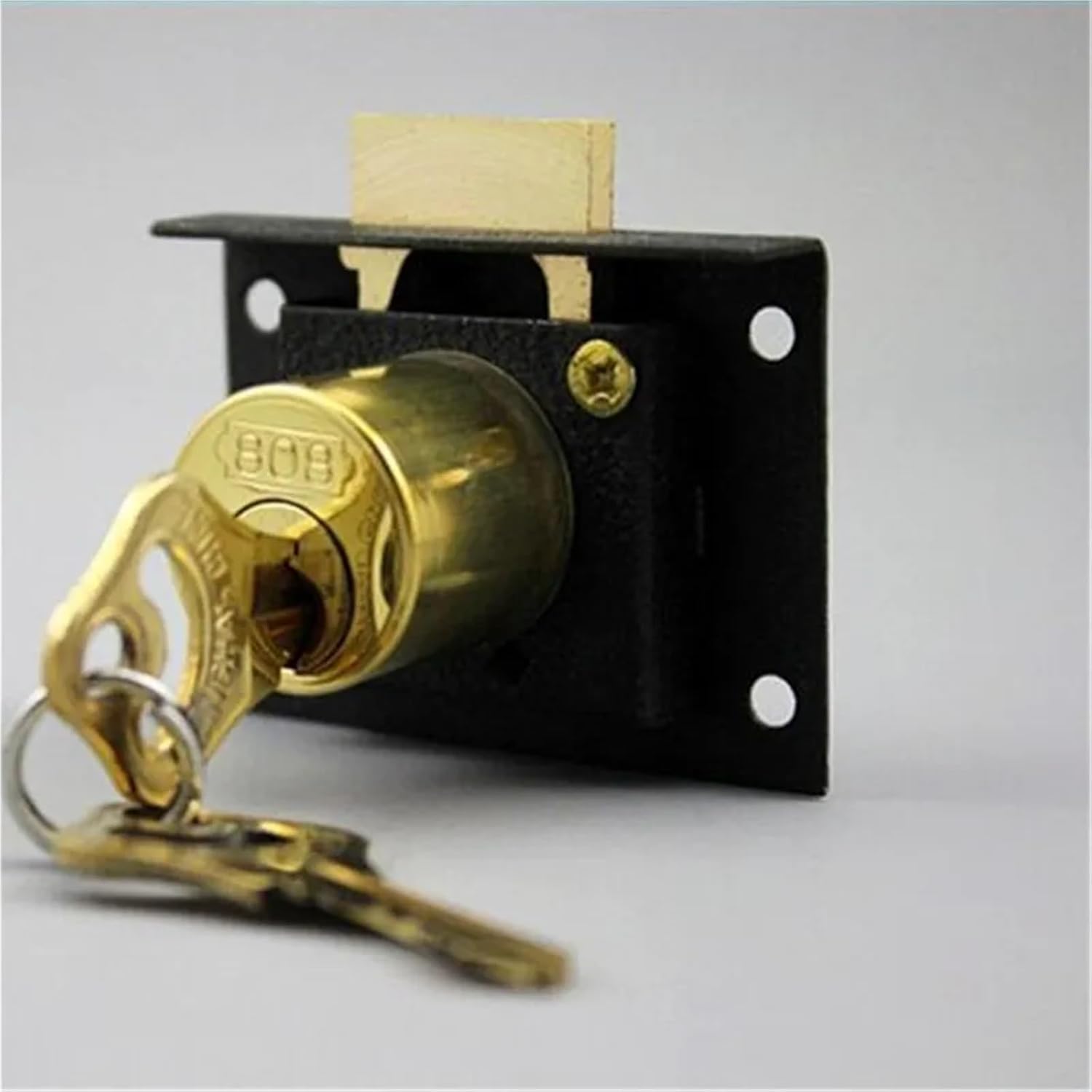 with Keys Cams Lock Door Metal Cam Locks 2 Colors 1Pcs(L)