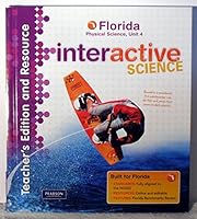 Teacher's Edition and Resource, Florida Physical Science, Unit 4 0132538512 Book Cover
