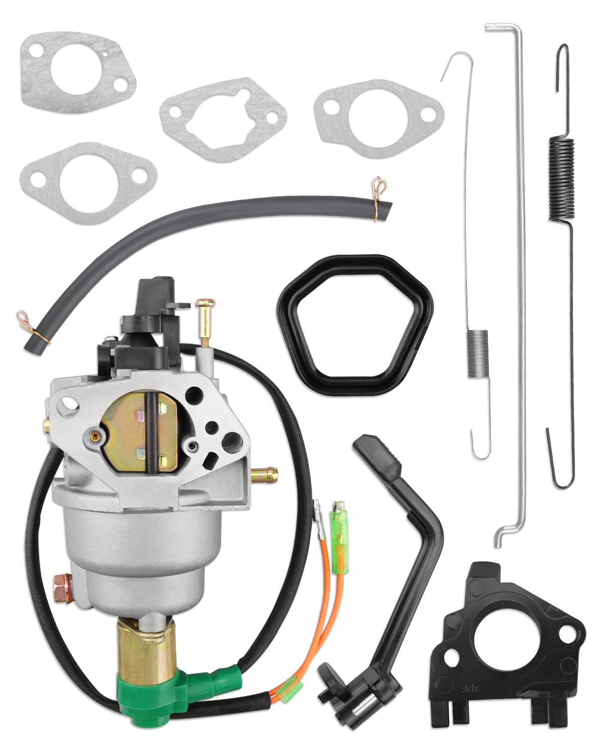 VelvetunVillay Generator Carburetor kit Fit for Huayi Manual Choke