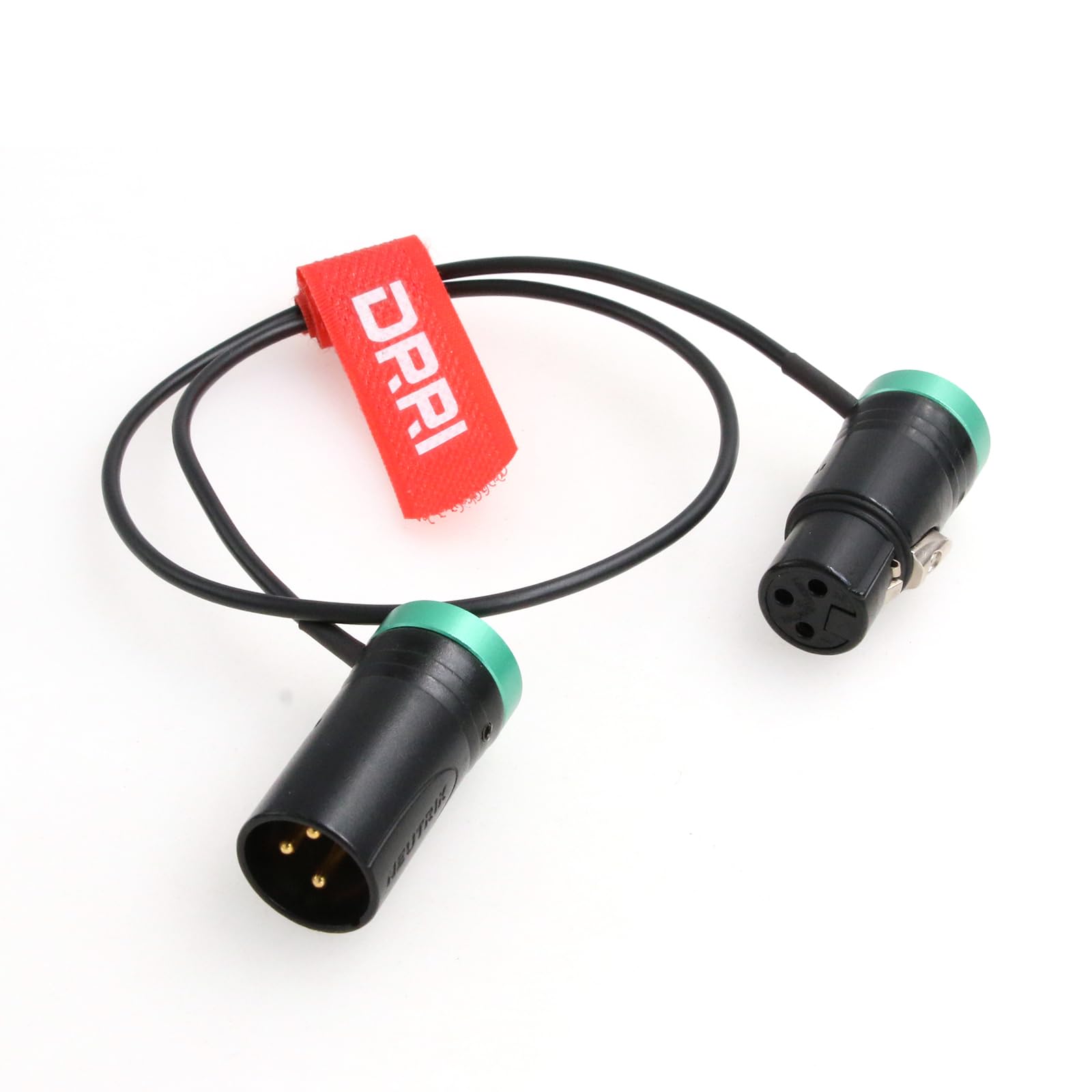 Cable de audio XLR de bajo perfil NEUTRIK de 3 pines hembra a macho para dispositivos de sonido 302 552 633 688 788T | Dispositivo Zaxcom | Sennheiser MKE 600