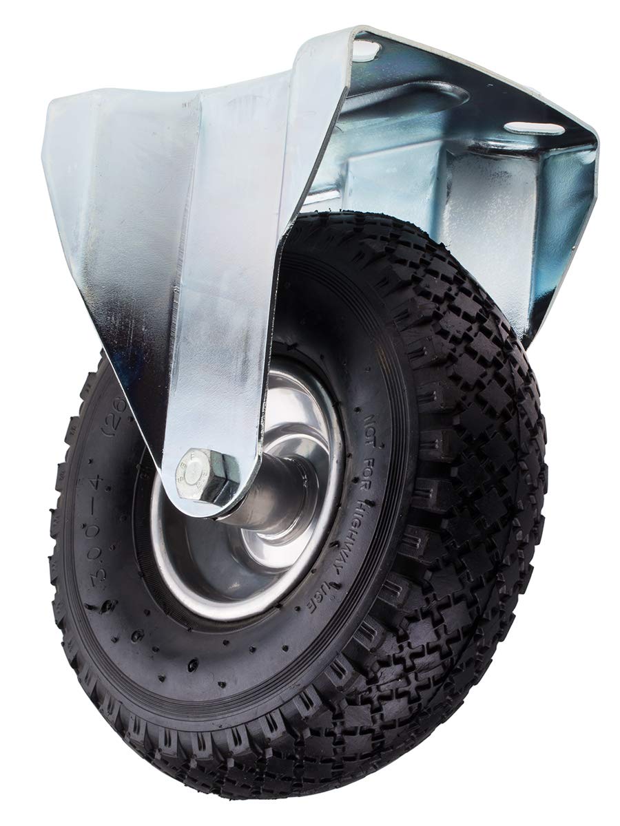 RS PRO Feststehend Rolle, Rad ø 260 mm, 150 kg, Ges H. 302 mm, Rad B. 85 mm, Gummi
