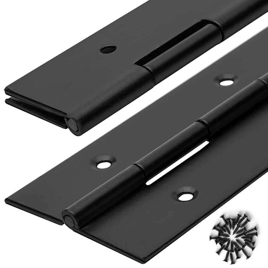 2 Pack Marine Grade Heavy Duty Piano Hinge 24 Inch X 2 Inch Width, True