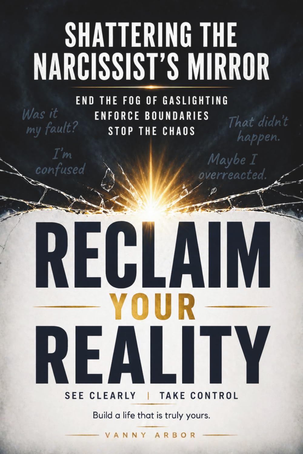 Shattering the Narcissist’s Mirror: End the Fog of Gaslighting, Enforce Boundaries, Stop the Chaos, and Reclaim Your Reality (Reality Reclaim Series)
