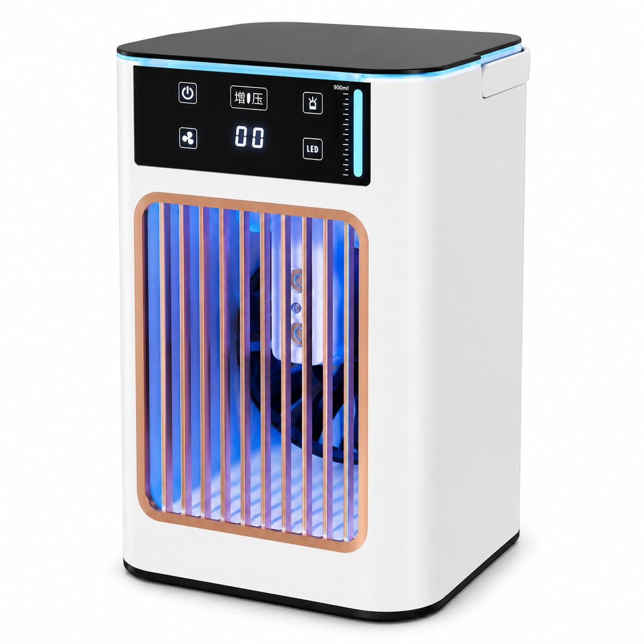 Desktop Evaporative Air Cooler, 900ml Water Tank