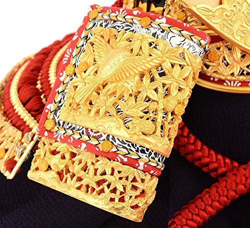 伝統的な五月人形 　兜　金箔押　雄山作 Amazon.co.jp: 雄山作 五月人形 兜飾り 兜単品 竹雀之兜 10号 春日大社