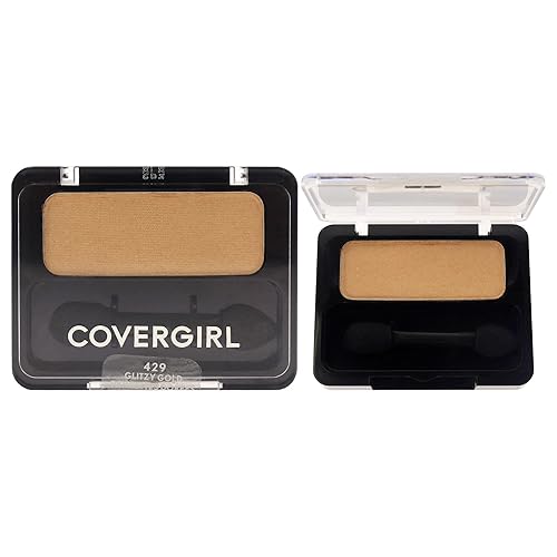 COVERGIRL Eye Enhancers - Kit de 1 sombra de ojos de color azul plata