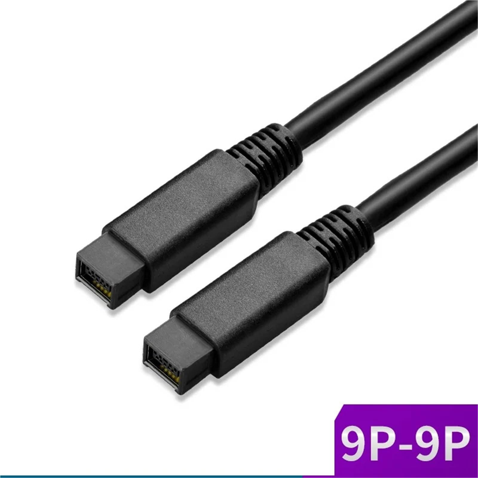 Câble de données IEEE1394B 1394B 9P à 9P 9P-9P 9 Broches à 9 Broches, câble de caméra Industrielle Firewire 800 Mbps 1,5 m 3 mètres 5 m 10 m 15 m (5)(5)